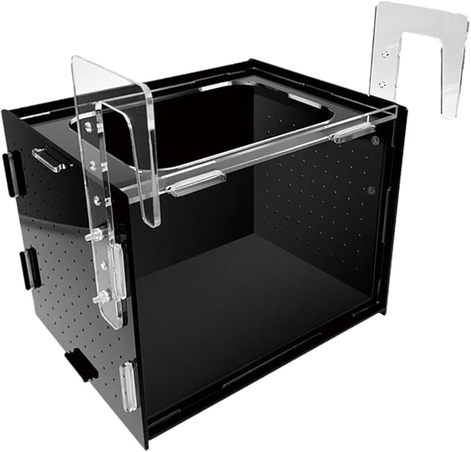 Fish Breeding Box, Fish Isolation Box, Sturdy Separation Easy Installation Clear Hanging Incubator for Clownfish Betta, 15x15x15cm
