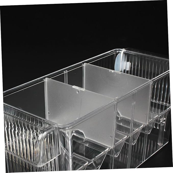 Homoyoyo Aquarium Breeding Tank Acrylic Isolation Box Fish Hatchery Incubator for Fish Tank Spawning and Nursery Use