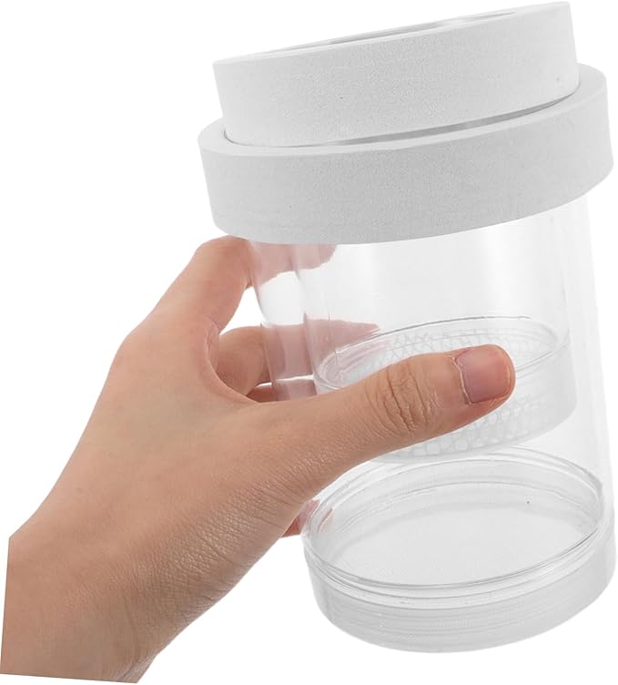 Kisangel 1 Set Fish Breeding Box: Guppy Breeder Box - Floating Isolation Hatchery Incubator for Guppy Betta Shrimp - Transparent Fish Tank Divider