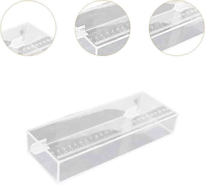 Fishing Photo Tank Fish Isolation Box Acrylic Aquarium Transparent Hatching Incubator Case, 25x4.4x9cm