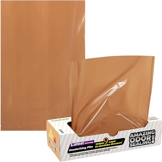 Odor-Sealing Cat Poop Bags S, 220 Count | Durable Unscented Waste Bags for Pet, Diaper, Ostomy & Food Waste Disposal (Brown)