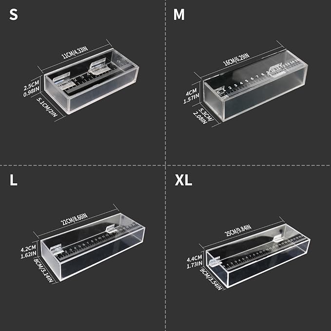 Acrylic Fish Isolation Box for Small Breeding and Observing Clear Breeding Tanks for Home Use Professional Fish Research Tool