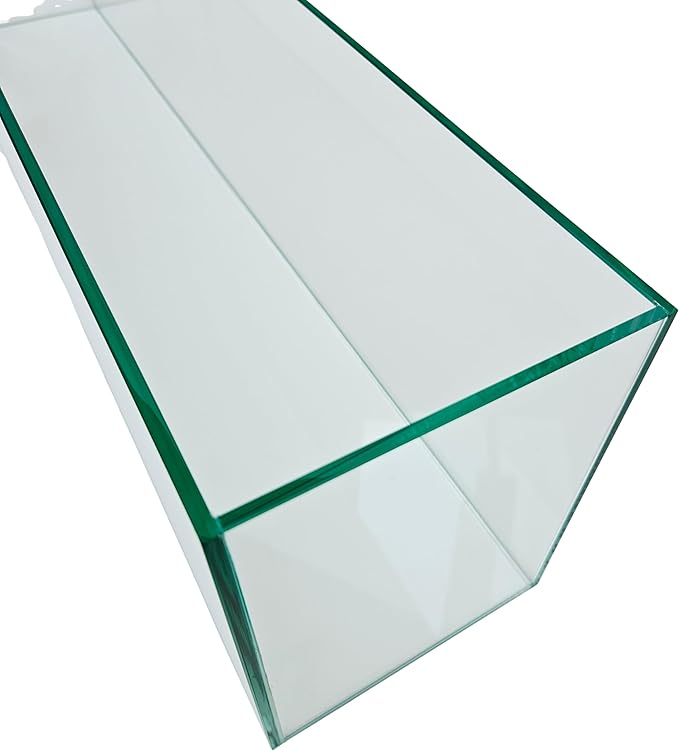 Lifegard Aquatics Bookshelf Aquarium – 22 Gallon Clear Glass Fish Tank with 8mm Thick Glass – for Freshwater/Marine, Leak-Proof, Home/Office Decor