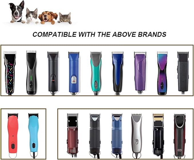 3 Pack 15# Detachable Pet Dog Grooming Ceramic Blades,Compatible with Andis,Oster A5,Wahl KM-10 Series,Size 15# Blade 3/64-Inch 1.2MM Cut Length