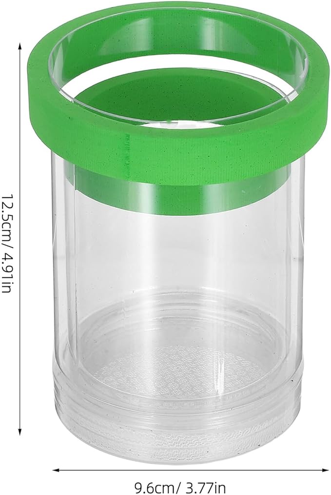 SUPVOX Small Floating Hatching Box for Aquarium Fish Breeding Isolation, Guppy Fry Incubation Tank Divider, Green Compact Breeder Box for Fish Tank Nursery