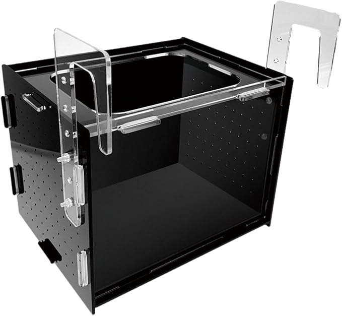 Fish Breeding Box Isolation Tank Clear Hanging Incubator Sturdy Separation Easy Installation for Clownfish Betta Shrimp- 20x15x15cm
