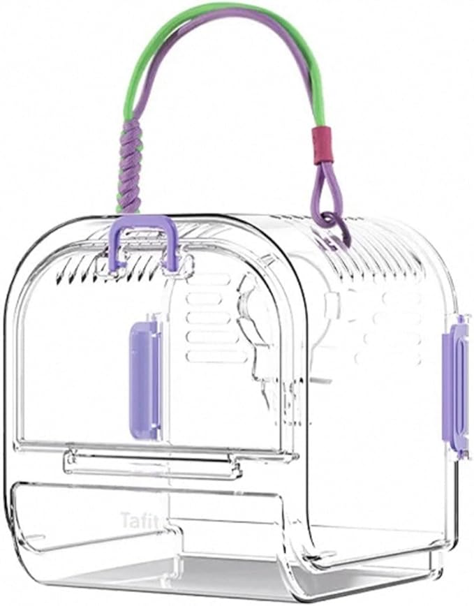 Security Pet Satchels Large Capacity Slings Ventilated Travel Carriers for Outdoor Bird Excursions Outdoor Bird Carriers