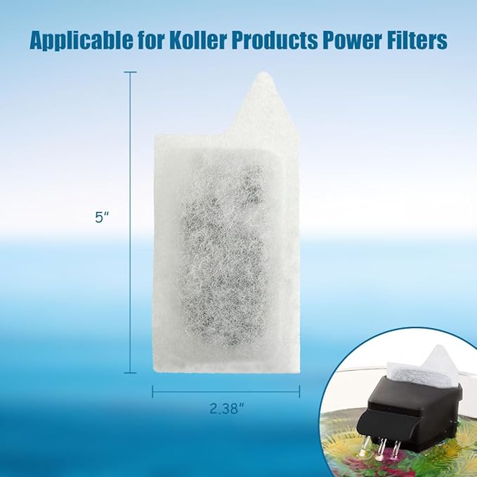 3-Gallon L32 Aquarium Starter Kit and 3-Pack Replacement Small Filter Cartridges