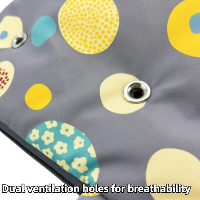 Warm Bird Carrier Bag for Winter Shoulder/Hand Bag Outdoor Portable Travel Carrier with Air Holes for Parakeets Lovebirds Conures Quarkes Caique (Yellow,Small)