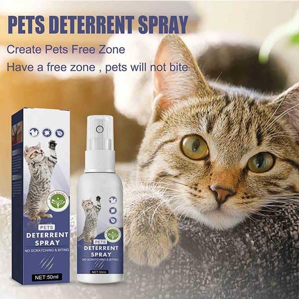 Purrshield Anti Cat Scratch Spray, Purrshield Cat Deterrent, Indoor and Outdoor Fast Acting Anti Scratch Pet Spray, for Pet Behavior Training & Afurniture Protecting. (2PCS)