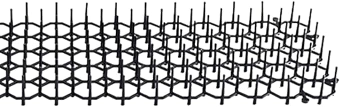 12-Piece Pet Barrier Mat - Deterrent for Climbing and Digging