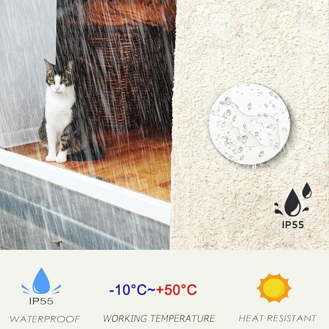 EverNary Dog Door Bell, Dog Bells to Go Outside,Dog Bells for Potty Training, Dog Doorbell with Large Touch Area Button,1000FT Range, 58 Chimes, 0-110db Volume,1 No WiFi Receiver & 2 Transmitters