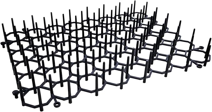 Cat Dog Deterrent Scat Mat for Cats Dogs with Spikes, Repellent Indoor Furniture, Outdoor Garden Fence Animal Barrier Set (12)