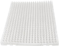 8Pcs Cat Mat, Pet Deterrent Mats for Cats and Dogs, Interlocking PVC Scat Mat with Large Coverage Area, Indoor Outdoor Use for Garden Patio Yard Protection