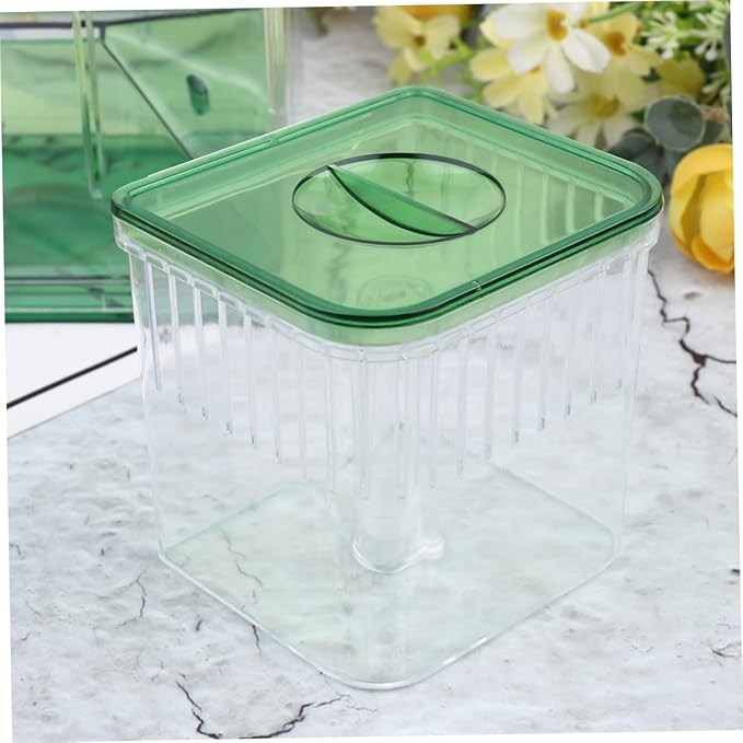 Self-Guided Fish Breeding Tank Isolation Feature Transparent Hatching Box for Fry and Newborn Fish