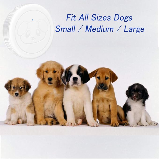 EverNary Dog Door Bell, Dog Door Bell for Potty Training, Dog Bells to Go Outside,Dog Door Bell for Dogs to Ring to Go Outside,Bells for Dog Training (2 Receiver 2 Transmitters, White)