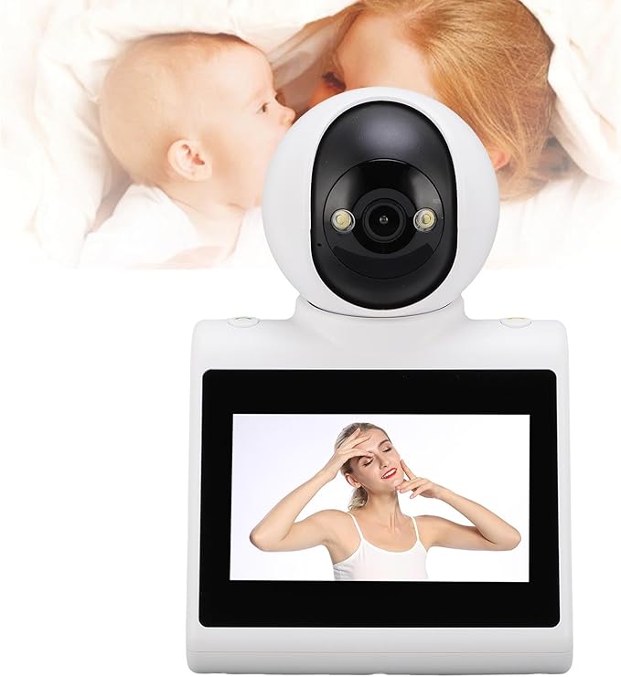 PUSOKEI Two Way Video Camera,2MP HD 1080P Pet Dog Camera, Smart Video Calling Monitor with Motion Zone, Voice Calling for Home Security & Family Communication (64GB)