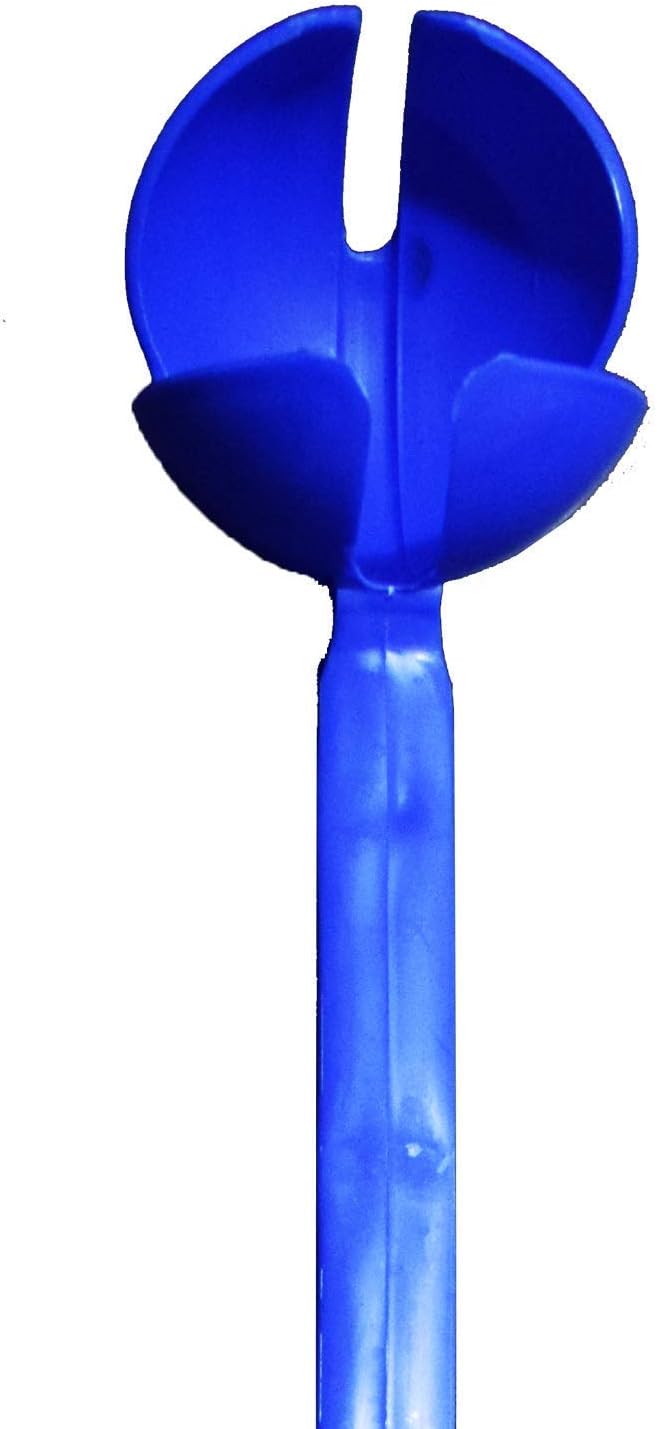AnNafi Speed Arm Ball Thrower - Cricket Practice & Fetch Fold Launcher Set (with Tennis Ball, Blue)