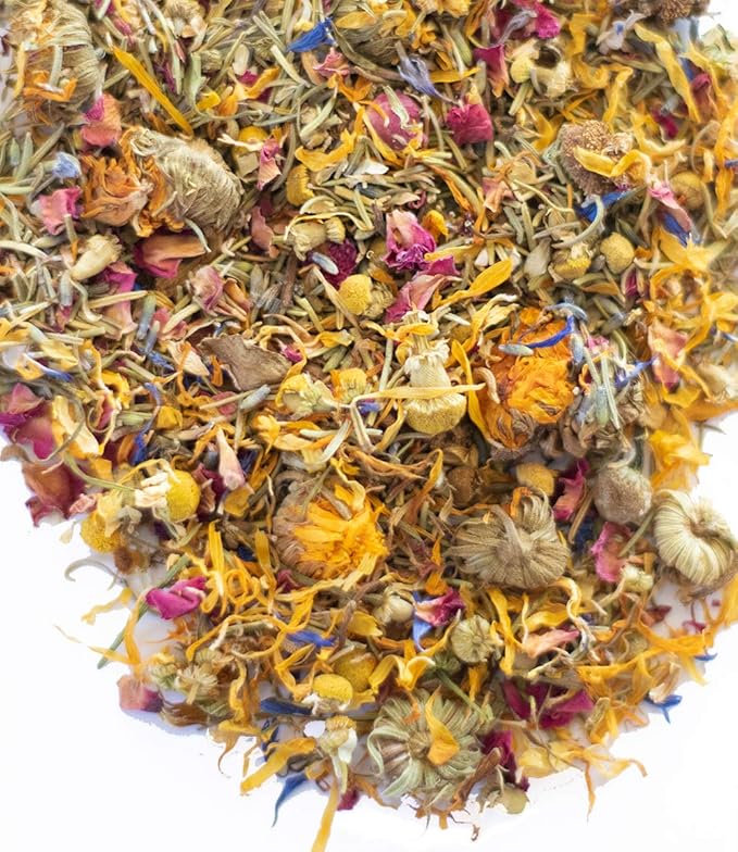 Pampered Chicken Mama Premium Nesting Herbs for Chickens (20 oz) Made with Flowers & Botanicals | Chicken Nesting Herbs | Nesting Herbs for Chicken Coop Herbs