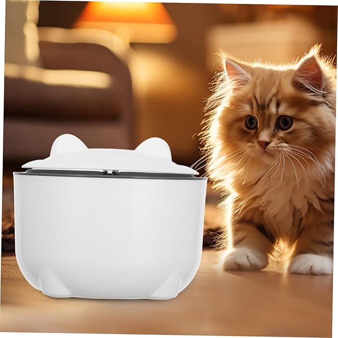 POPETPOP 1set Sealed Cat Litter Waste Container with Convenient One-Button and Trash Bags Design for Pet Waste Storage Grey Color Included