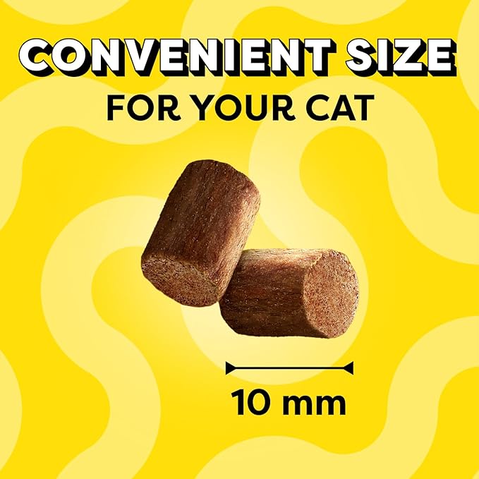 Temptations Meaty Bites Savory and Soft Cat Treats, Salmon Flavor, 4.12 oz. Pouch