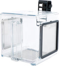 Fish Breeding Box, Fish Isolation Box, Acrylic Fish Isolation Hatchery Tank, Hanging Aquarium Fish Incubator Box with Detachable Mesh Lid for Baby Fish Guppy Betta Newborn Fish Shrimp 5.9x5.9x5.9