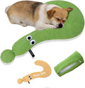 Dog Pillows, 2pcs Pillowcase, Calming Dog Pillow, Side Zip with Replaceable Pillowcase, Soft Neck Support for Deep Sleep, Washable Pet Bed Pillow for Small/Medium/Large Dogs and Cat (L)