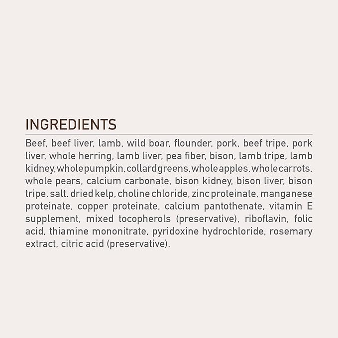 ORIJEN Grain Free High Protein Freeze Dried Dog Food & Topper Regional Red Recipe 16oz Bag