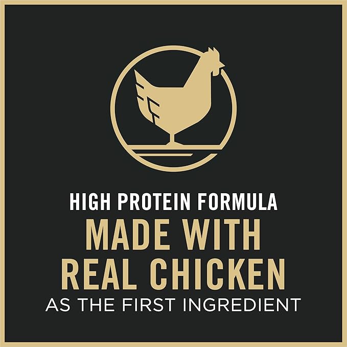 Purina Pro Plan High Protein Cat Food With Probiotics for Cats, Chicken and Rice Formula - 16 lb. Bag