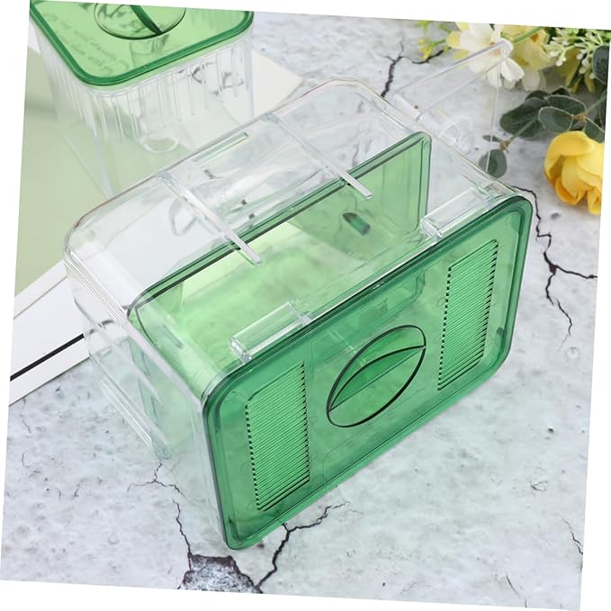 Self Guided Fish Breeding Tank Transparent Isolation Box for Fish Eggs Newborns for Aquariums