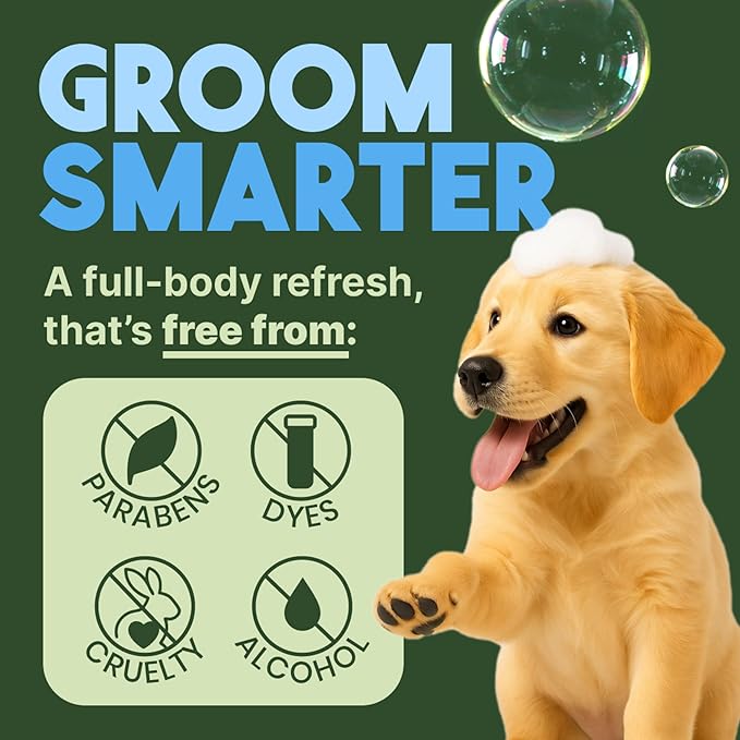 TropiClean Gentle Puppy Shampoo, Dog Shampoo for Allergies & Sensitive Skin, Professional Dog Shampoo, Made in USA, Gentle Coconut Scent, 2.5 Gallon
