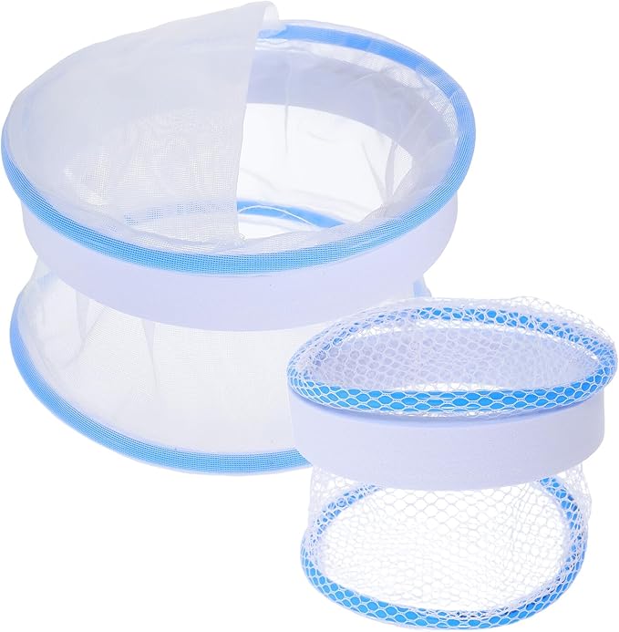 ERINGOGO Fish Breeding Tank and Floating Isolation Box with Ventilated Lid, Nylon Mesh Hatchery Chamber for Aquarium Fish Egg Incubation and Guppy Shrimp Nursery