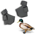 Duck Shoes for Injured Feet – Protective Neoprene Footwear for Ducks, Protective Shoes for Birds with Injured feet, Bumblefoot Relief - Medium, 3.5” Max. Inside Width - Gray