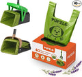 Pupzle Bags for Arm & Hammer, FUSBUNTY, MXF, and TIMINGILA Pooper Scoopers, 40 Pooper Scooper Bags Refill for Swivel Bin, Black (Green)