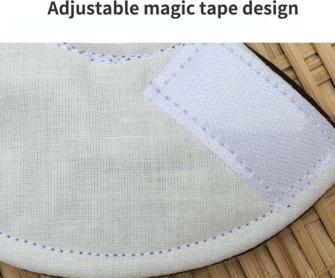 Adjustable Bird Collar Anti Bite Elizabethan Recovery Cone, Bird Neck Protector for Feather Plucking, Skin-Friendly Bird Neckwear Full Body Shield for Parakeet Conure Cockatiel (L), Black