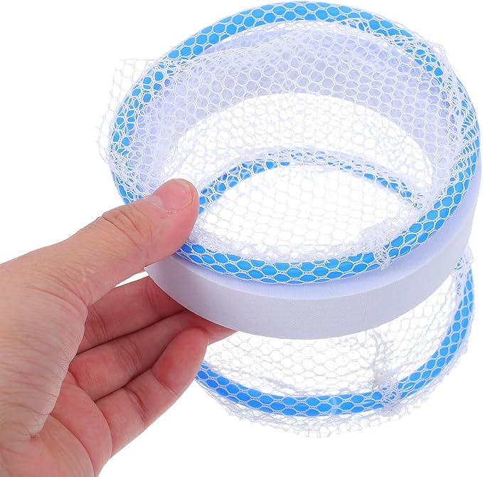 HOMSFOU 2pcs Aquarium Fish Breeding Box and Isolation Chamber with Nylon Mesh Floating Hatchery Tank for Guppies and Betta Fish Nursery for Fry Incubation