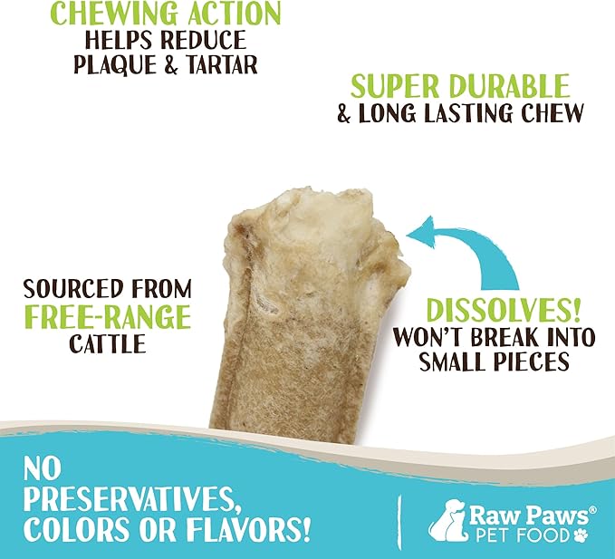 Raw Paws 5-inch Compressed Rawhide Rolls for Dogs, 10-ct - Packed in The USA - Pressed Rawhides for Dogs - Free-Range Raw Dog Hide Chews - Natural Dog Chew Sticks for Puppies & Small Breeds