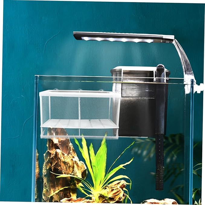 Happyyami Breeder Box for Fish Fish Breeding Tank Isolation Mesh Aquarium Box Partition Style