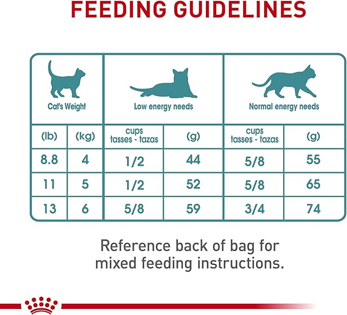Royal Canin Feline Care Nutrition Hairball Care Adult Dry Cat Food, 3 lb Bag