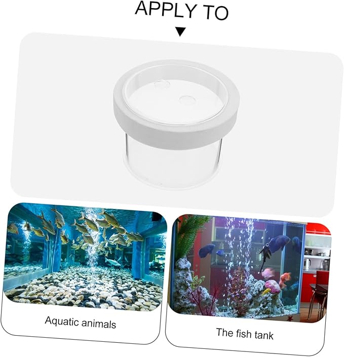NOLITOY 3pcs Fish Box Floating Aquarium Breeding Box Transparent Isolation Tank for Fish Lightweight Design Removable Cover for Home Use and Quick Adaptation