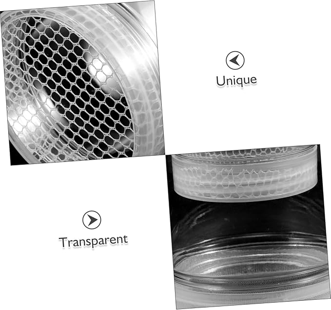 Kisangel 1 Set Fish Breeding Box: Guppy Breeder Box - Floating Isolation Hatchery Incubator for Guppy Betta Shrimp - Transparent Fish Tank Divider