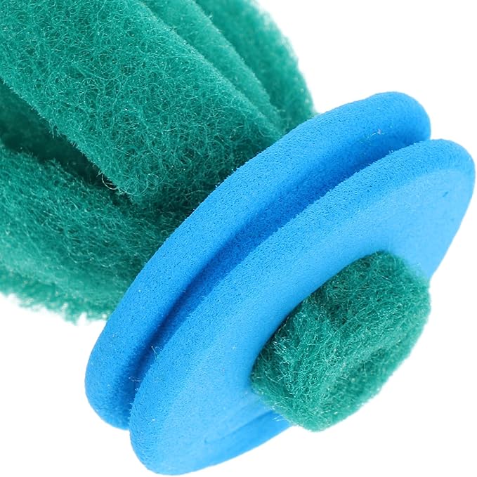 Homoyoyo10Pcs Fish Egg Collector Spawning Mop, Replacement Breeder Mop Floating Aquarium Breeding Tool for Betta Guppy Killifish Egg Laying Species Fish Tank Aquarium Fry Hiding Decorations Green