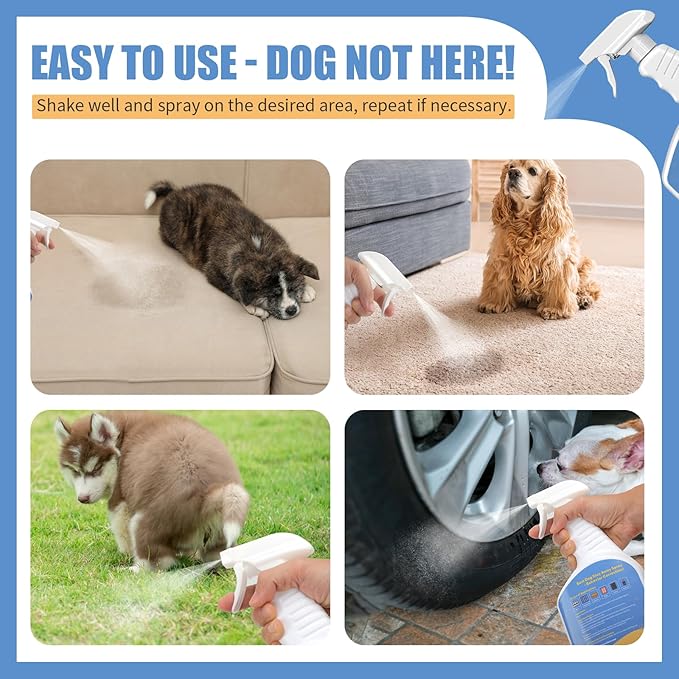 32 Oz Dog Behavior Correction Spray | Training Aid Spray for Dogs - Dog Not Here Pee