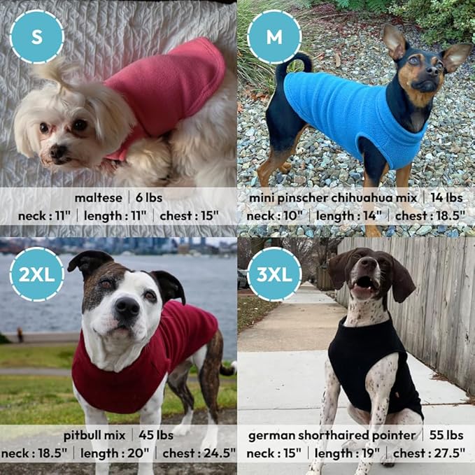 Gooby - Stretch Fleece Vest, Pullover Fleece Vest Jacket Sweater for Dogs, Pink, X-Small