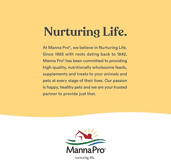 Manna Pro Gamebird Showbird Crumbles, Vitamin and Mineral Supplement for Poultry, Supports Growth, Feathering, and Overall Health, Complete Nutrition for Game and Show Birds, 6-Pack of 5 lb Bags