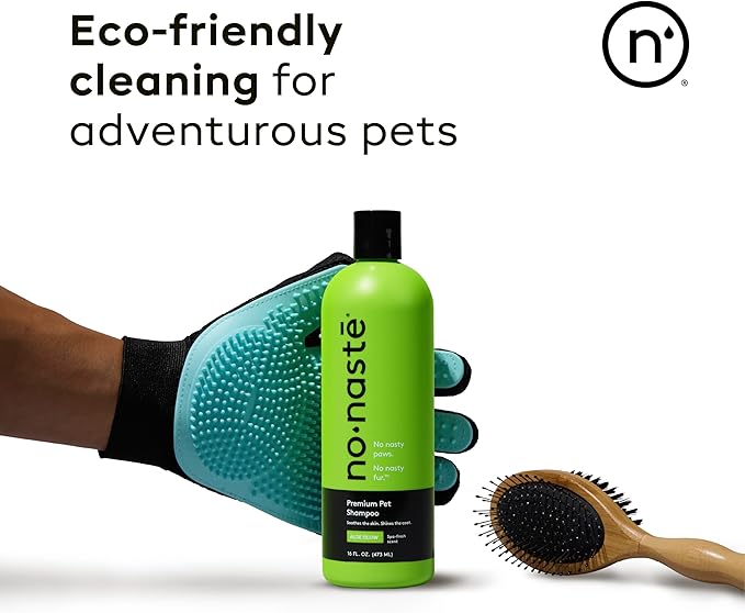 Nonaste Aloe Glow Premium Dog Shampoo (16 Oz, Pack of 2) – Deep-Clean & Odor-Neutralizing Dog Wash with USDA Certified Organic Aloe & Oatmeal | for Sensitive Skin, Soft Shiny Coat, Light Fresh Scent