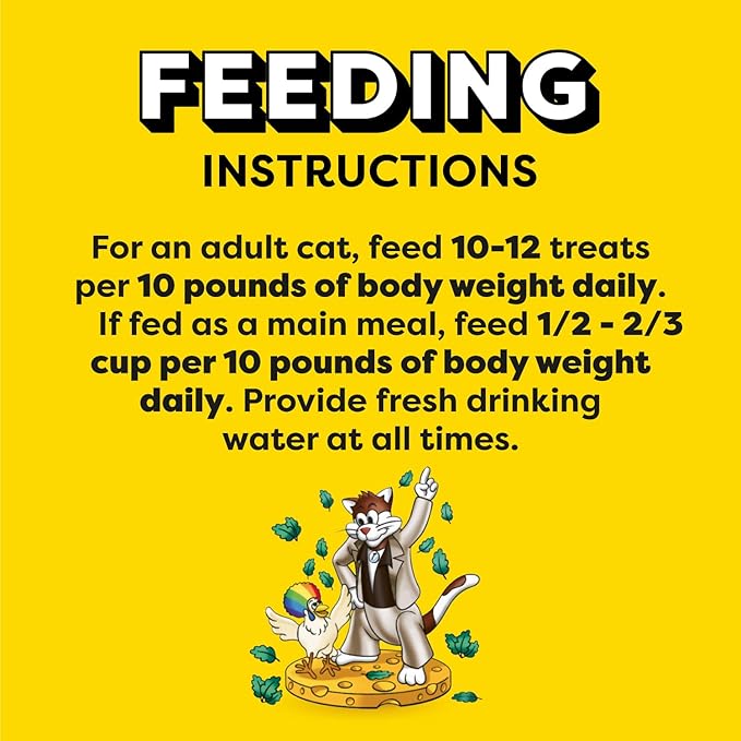 Temptations Cat Treats, Classic Crunchy and Soft Cat Treats, Catnip Fever Flavor, Catnip Treats, 6.3 oz. Pouch (Pack of 10)