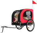Dog Bike Trailer - Heavy-Duty 88 Lbs Capacity for Small to Large Dogs - Quick Release Wheels & Universal Coupler, Waterproof Oxford Cover