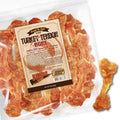 Gootoe Turkey Tendons for Dogs –All-Natural, Hypoallergenic Dog Treats, Rawhide Alternative, Long Lasting Puppy Chews, Healthy Dog Treats for Medium Breeds, Bone (M), 16 oz Pack (1 lb)