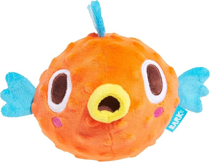 Barkbox Air Head Dog Toy – Rip & Reveal Plush Toy with Hidden Spiky Squeaker Ball, Crazy Crinkle & Fluffy Filling – Interactive Play for Medium to Large Dogs